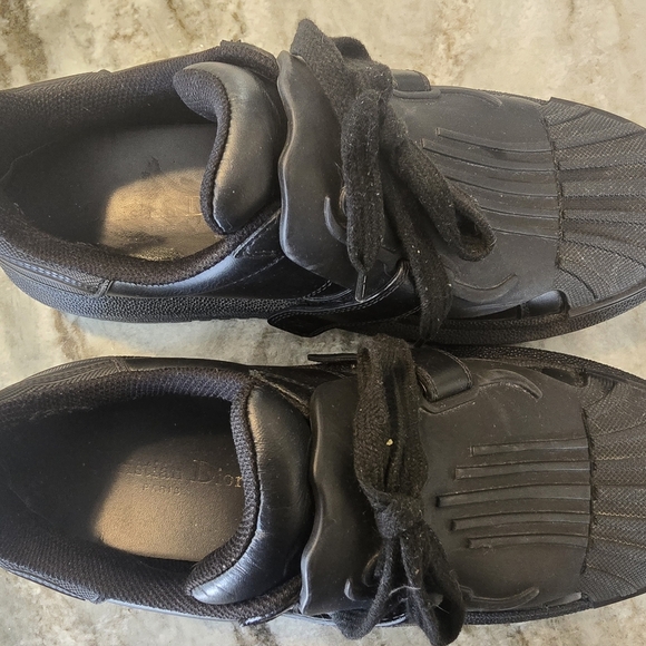 Dior ID Black Sneakers Sz 39 - Picture 4 of 9